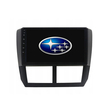 Subaru Forester Araç Multimedya Android Ekran Carplay Double Teyp 2+32 9" 08-12 Black CADENCE
