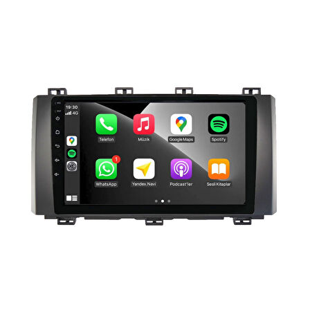 Seat Ateca Araç Multimedya Android Ekran Carplay Navigasyon Double Teyp 2+32 9" 16-21 Black CADENCE