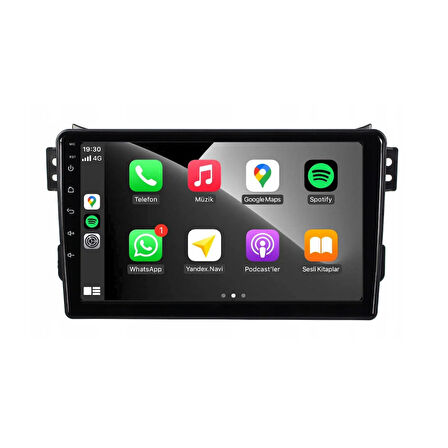 Suzuki Splash Araç Multimedya Android Ekran Carplay Navigasyon Double Teyp 2+32 9" 10-13 Black CADENCE