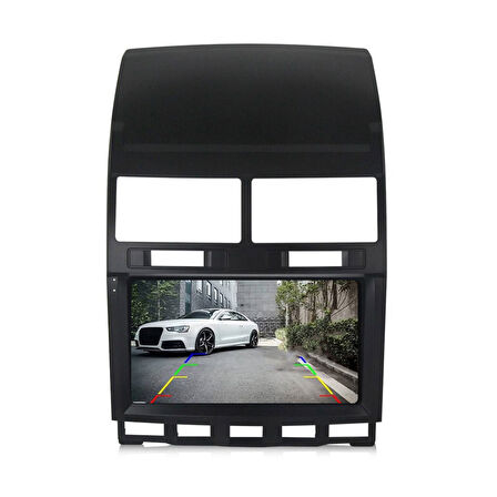 Volkswagen Touareg Araç Multimedya Android Ekran Carplay Double Teyp 2+32 9" 03-09 Black CADENCE ALT