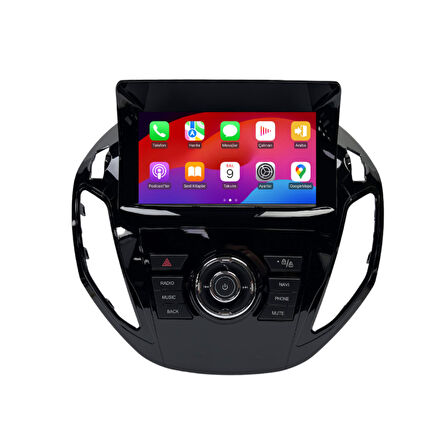 Ford B-Max Araç Multimedya Android Ekran Carplay Double Teyp Navigasyon 4+64 9" 10-19 P.Black BLUEWAY