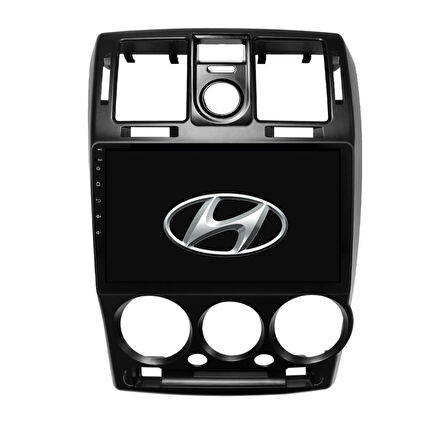 Hyundai Getz Araç Multimedya Android Ekran Carplay Navigasyon Double Teyp 4+64 9" 02-11 Black BLUEWAY