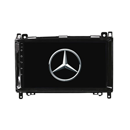 Mercedes B200 Araç Multimedya Android Ekran Carplay Navigasyon Double Teyp 4+64 9" 05-11 Black BLUEWAY