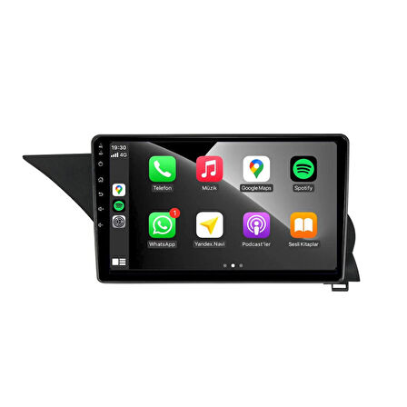 Mercedes Glk Araç Multimedya Android Ekran Carplay Navigasyon Double Teyp 4+64 9" 12-16 Black BLUEWAY