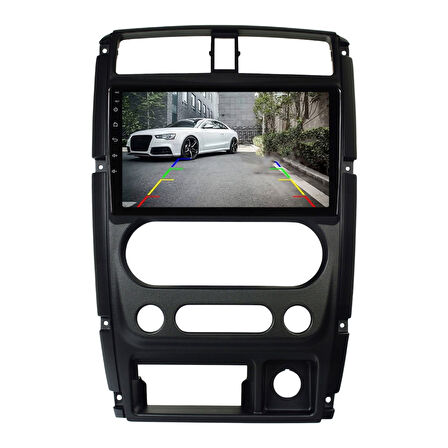 Suzuki Jimny Araç Multimedya Android Ekran Carplay Navigasyon Double Teyp 4+64 9" 06-17 Black BLUEWAY