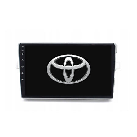 Toyota Verso Araç Multimedya Android Ekran Carplay Navigasyon Double Teyp 4+64 9" 09-17 Silver BLUEWAY