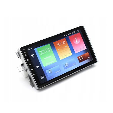 Toyota Verso Araç Multimedya Android Ekran Carplay Navigasyon Double Teyp 4+64 9" 09-17 Silver BLUEWAY