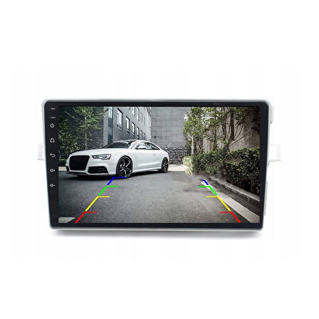 Toyota Verso Araç Multimedya Android Ekran Carplay Navigasyon Double Teyp 4+64 9" 09-17 Silver BLUEWAY