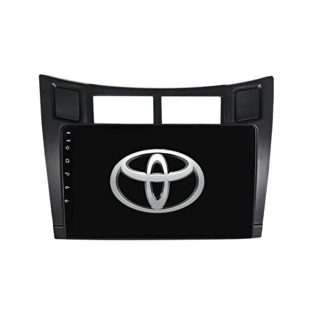 Toyota Yaris Araç Multimedya Android Ekran Carplay Navigasyon Double Teyp 4+64 9" 05-12 Black BLUEWAY