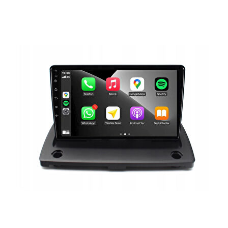 Volvo Xc-90 Araç Multimedya Android Ekran Carplay Navigasyon Double Teyp 4+64 9" 03-11 Black BLUEWAY