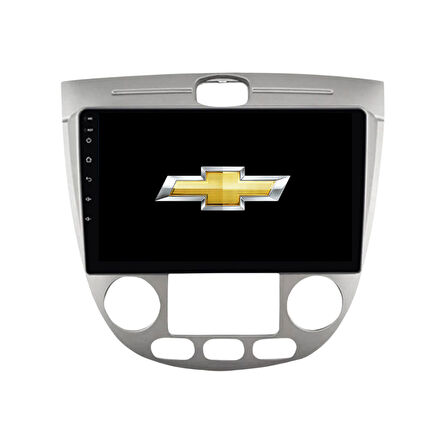 Chevrolet Lacetti Araç Multimedya Android Ekran Carplay Double Teyp 4+64 9" 04-13 Silver CADENCE