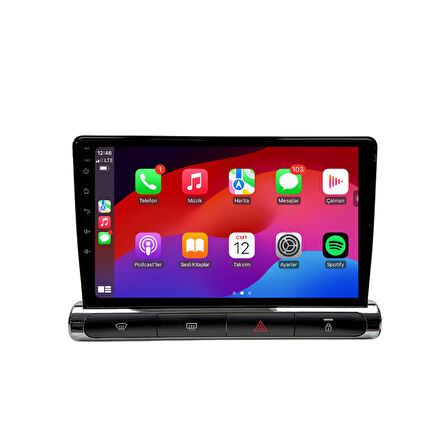 Citroën C3 Araç Multimedya Android Ekran Carplay Navigasyon 4+64 9" 20-24 High P.Black CADENCE