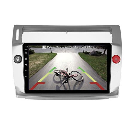 Citroën C4 Araç Multimedya Android Ekran Carplay Double Teyp Navigasyon 4+64 9" 05-11 Silver CADENCE
