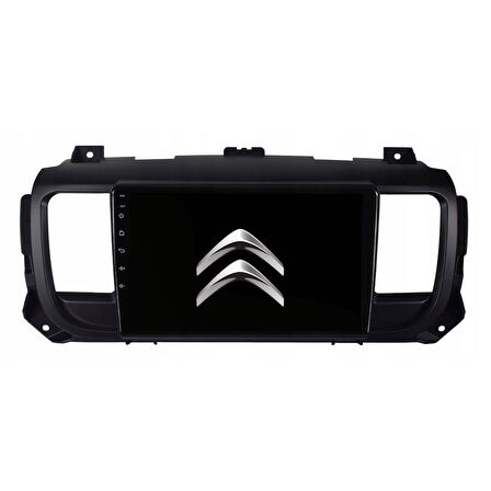 Citroën Jumpy Araç Multimedya Android Ekran Carplay Navigasyon Double Teyp 4+64 9" 17-23 Black CADENCE