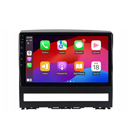 Fiat Albea Araç Multimedya Android Ekran Carplay Navigasyon Double Teyp 4+64 9" 05-12 Black CADENCE