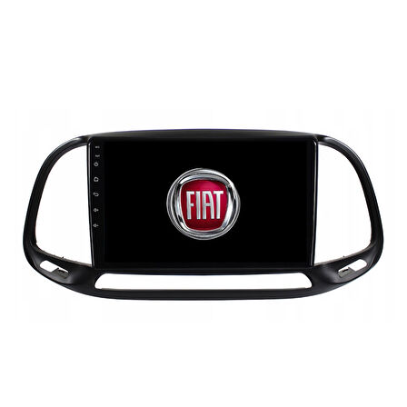 Fiat Doblo Araç Multimedya Android Ekran Carplay Navigasyon Double Teyp 4+64 9" 15-21 Black CADENCE