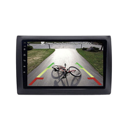 Fiat Stilo Araç Multimedya Android Ekran Carplay Navigasyon Double Teyp 4+64 9" 03-07 Black CADENCE
