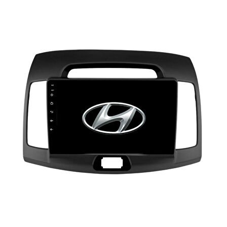 Hyundai Elantra Araç Multimedya Android Ekran Carplay Double Teyp 4+64 9" 06-09 Black CADENCE