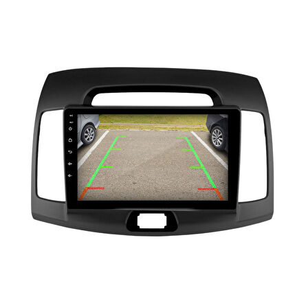 Hyundai Elantra Araç Multimedya Android Ekran Carplay Double Teyp 4+64 9" 06-09 Black CADENCE
