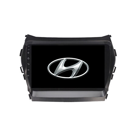 Hyundai ix45 Araç Multimedya Android Ekran Carplay Navigasyon Double Teyp 4+64 9" 13-17 Black CADENCE