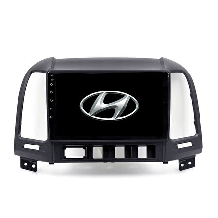 Hyundai Santa Fe Araç Multimedya Android Ekran Carplay Double Teyp 4+64 9" 06-11 Black CADENCE