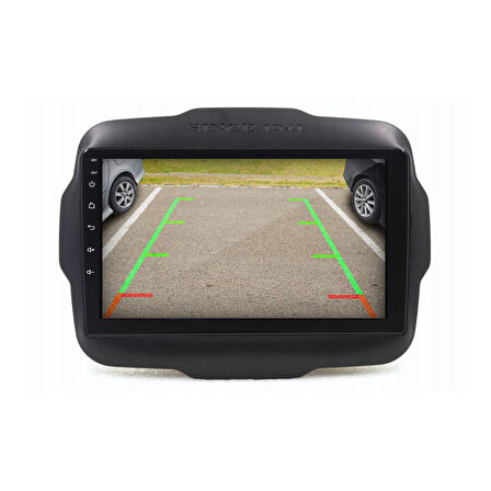 Jeep Renegade Araç Multimedya Android Ekran Carplay Navigasyon Double Teyp 4+64 9" 14-19 Black CADENCE