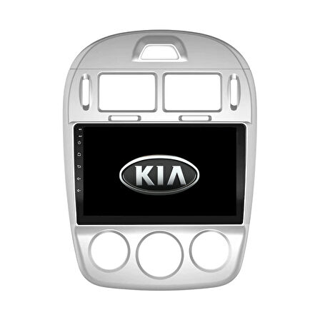 Kia Cerato Araç Multimedya Android Ekran Carplay Double Teyp 4+64 9" 04-06 Silver CADENCE OLD