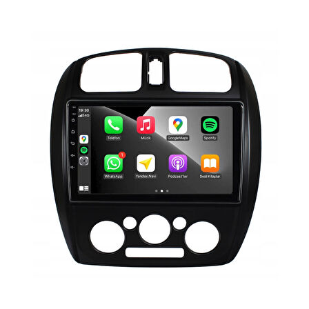 Mazda Mazda 323 Araç Multimedya Android Ekran Carplay Double Teyp 4+64 9" 99-03 Black CADENCE
