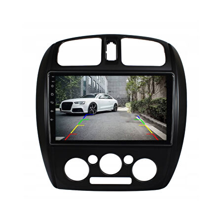 Mazda Mazda 323 Araç Multimedya Android Ekran Carplay Double Teyp 4+64 9" 99-03 Black CADENCE
