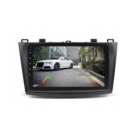 Mazda Mazda 3 Araç Multimedya Android Ekran Carplay Navigasyon Double Teyp 4+64 9" 10-13 Black CADENCE