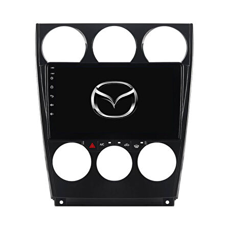 Mazda Mazda 6 Araç Multimedya Android Ekran Carplay Double Teyp 4+64 9" 04-12 P.Black CADENCE