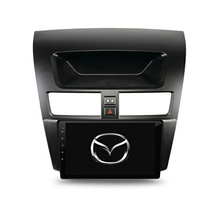Mazda Bt50 Araç Multimedya Android Ekran Carplay Navigasyon Double Teyp 4+64 9" 12-17 Black CADENCE