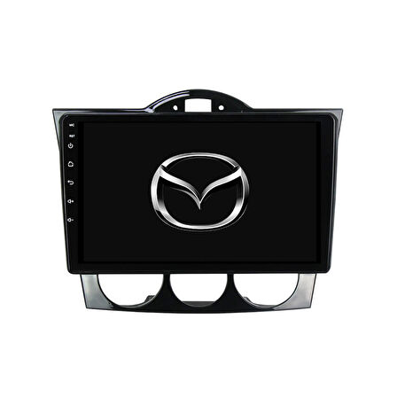 Mazda Rx-8 Araç Multimedya Android Ekran Carplay Navigasyon Double Teyp 4+64 9" 05-08 Black CADENCE