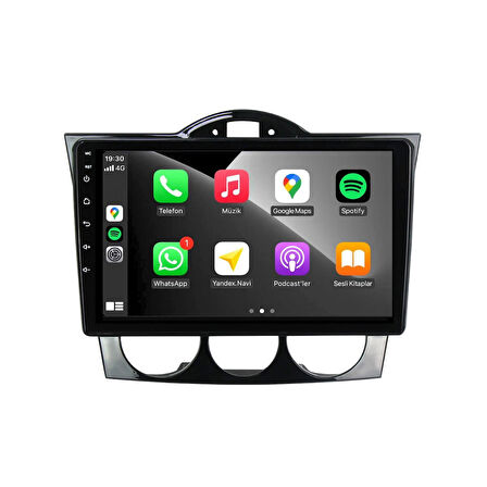 Mazda Rx-8 Araç Multimedya Android Ekran Carplay Navigasyon Double Teyp 4+64 9" 05-08 Black CADENCE