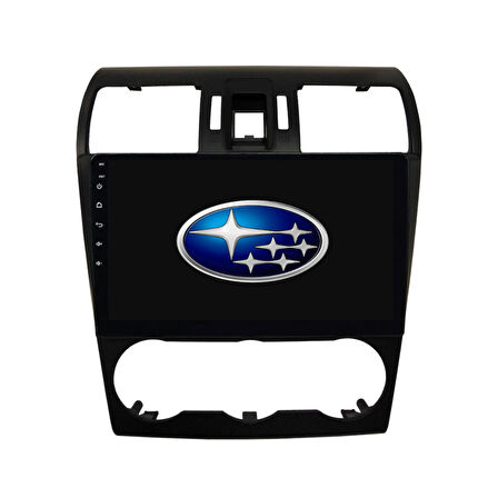 Subaru Forester Araç Multimedya Android Ekran Carplay Double Teyp 4+64 9" 15-18 Black CADENCE