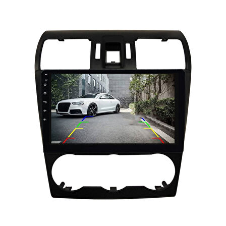 Subaru Forester Araç Multimedya Android Ekran Carplay Double Teyp 4+64 9" 15-18 Black CADENCE