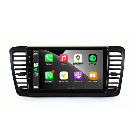 Subaru Outback / Legacy Araç Multimedya Android Ekran Carplay Double Teyp 4+64 9" 03-09 Black CADENCE