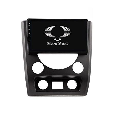 Ssangyong Rexton Araç Multimedya Android Ekran Carplay Double Teyp 4+64 9" 13-16 Black CADENCE