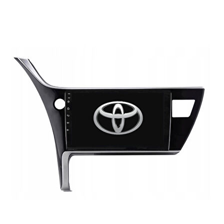 Toyota Corolla Araç Multimedya Android Ekran Carplay Double Teyp 4+64 9" 17-18 Black CADENCE
