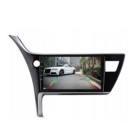 Toyota Corolla Araç Multimedya Android Ekran Carplay Double Teyp 4+64 9" 17-18 Black CADENCE