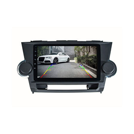 Toyota Highlander Araç Multimedya Android Ekran Carplay Double Teyp 4+64 9" 07-13 Black CADENCE