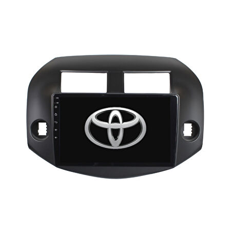 Toyota Rav 4 Araç Multimedya Android Ekran Carplay Navigasyon Double Teyp 4+64 9" 06-12 Black CADENCE