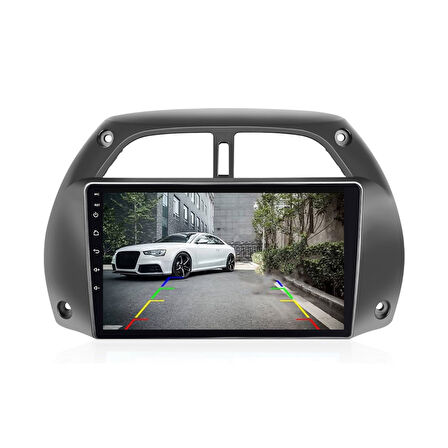 Toyota Rav 4 Araç Multimedya Android Ekran Carplay Navigasyon Double Teyp 4+64 9" 01-03 Gri CADENCE