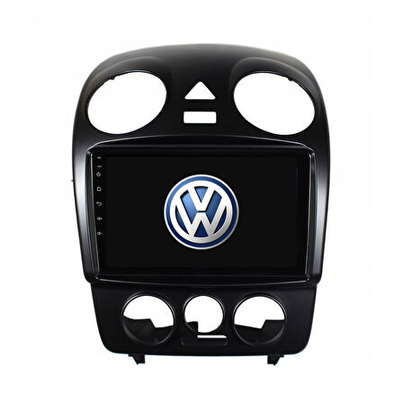 Volkswagen Beetle Araç Multimedya Android Ekran Carplay Double Teyp 4+64 9" 04-07 Black CADENCE