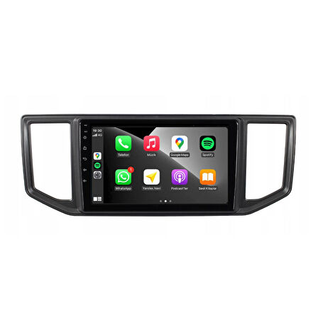 Volkswagen Crafter Araç Multimedya Android Ekran Carplay Double Teyp 4+64 9" 17-21 Black CADENCE