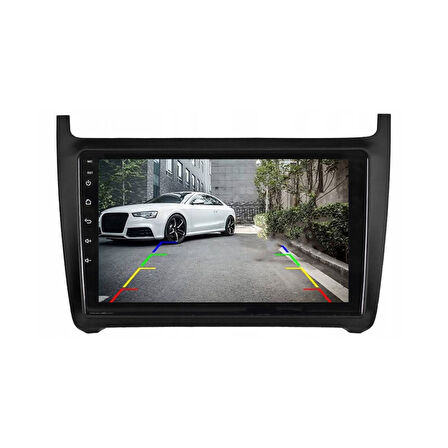 Volkswagen Polo 7 Araç Multimedya Android Ekran Carplay Double Teyp 4+64 9" 10-20 Black CADENCE