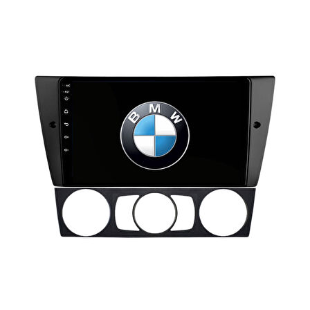 BMW E90 - Araç Multimedya Ekran - 6GB 128GB - S - Black - 2005 - 2011 - 9 Inch - UPG - MYWAY