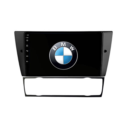BMW E90 - Araç Multimedya Ekran - 6GB 128GB - S - Black - 2005 - 2011 - 9 Inch - UPG - MYWAY