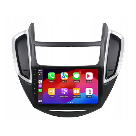 Chevrolet Trax - Araç Multimedya Ekran - 6GB 128GB - S - Black - 2013 - 2014 - 9 Inch - UPG - MYWAY