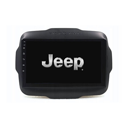 Jeep Renegade - Araç Multimedya Ekran - 6GB 128GB - S - Black - 2014 - 2019 - 9 Inch - UPG - MYWAY